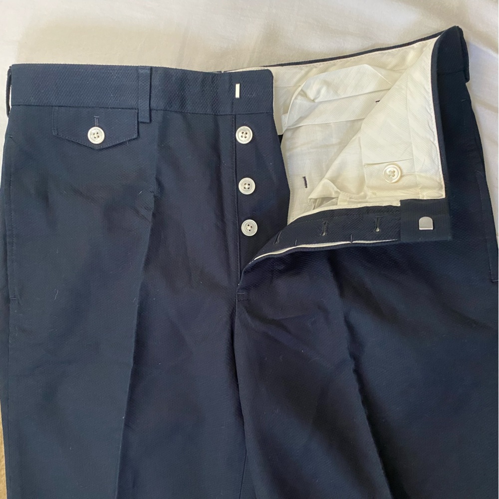 Brook’s Brothers Black Fleece men’s navy cotton shorts, size BB2 (M) - Picture 9 of 10